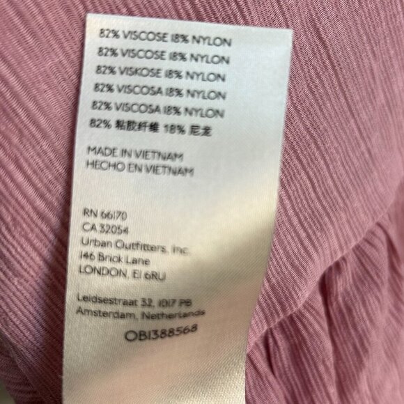 FREE PEOPLE REVOLVE Daia Top Mountain Peplum Long Sleeve Blouse US L - Picture 8 of 8